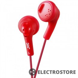 JVC Słuchawki HA-F160 czerwone