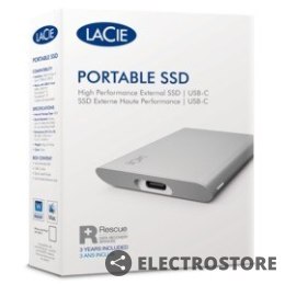 LaCie Dysk Portable SSDv2 500GB 2,5E STKS500400