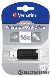 Verbatim PinStripe 16GB Czarny