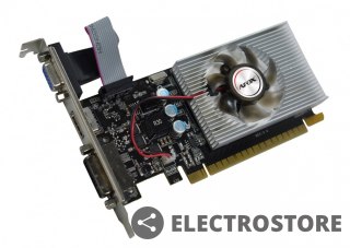 AFOX Karta graficzna - Geforce GT220 1GB DDR3 64Bit DVI HDMI VGA LP