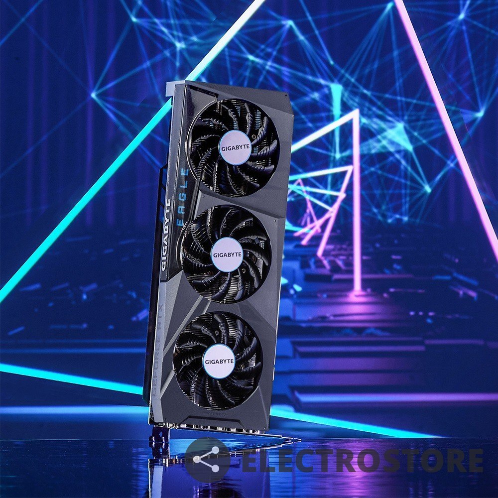 Gigabyte Karta graficzna GeForce RTX 3070 EAGLE OC 8GB GDDR6 256bit LHR 2DP/2HDMI Gigabyte Karta graficzna GeForce RTX 3070 EAGLE OC 8GB GDDR6 256bit LHR 2DP/2HDMI