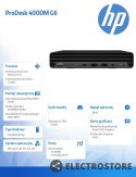 HP Inc. Komputer ProDesk 400DM G6 i5-10500T 512/16/W10P 1C6Z2EA
