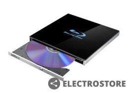 LiteOn Nagrywarka zewnętrzna EB1 Ultra-slim 4K BLU-RAY/DVD USB czarna