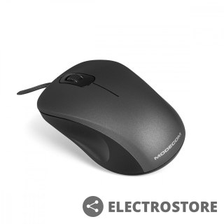 MODECOM M10S SILENT CZARNA PRZEWODOWA MYSZ OPTYCZNA