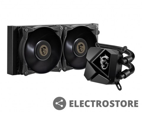 MSI Chłodzenie procesora MAG Core Liquid P240 240mm Black CPU Cooler MSI Chłodzenie procesora MAG Core Liquid P240 240mm Black CPU Cooler