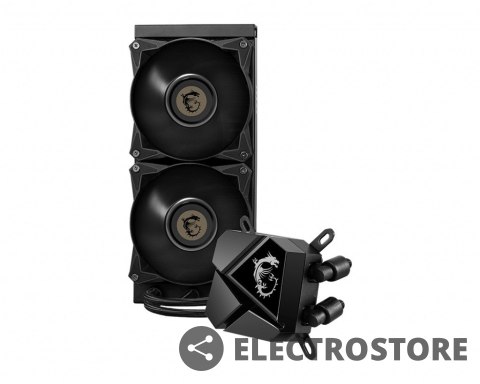 MSI Chłodzenie procesora MAG Core Liquid P240 240mm Black CPU Cooler MSI Chłodzenie procesora MAG Core Liquid P240 240mm Black CPU Cooler