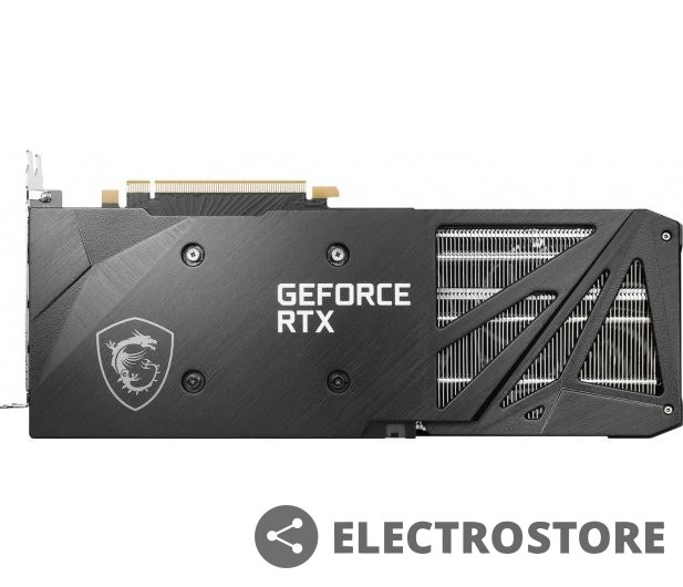 MSI Karta graficzna GeForce RTX 3060 Ti VENTUS 3X OC LHR 8GB GDDR6X 256bit 3DP/HDMI MSI Karta graficzna GeForce RTX 3060 Ti VENTUS 3X OC LHR 8GB GDDR6X 256bit 3DP/HDMI