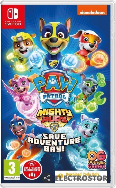 Cenega Gra Nintendo Switch Paw Patrol Mighty Pups Save Adventure Bay