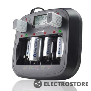 EverActive Ładowarka procesorowa NC-900U Uniwersalna, ładująca nietypowe konfiguracje akumulatorów