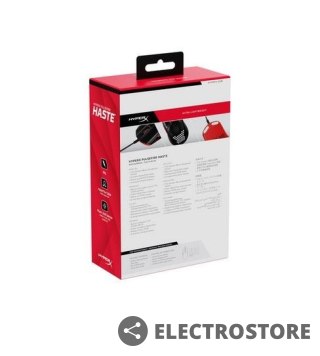 HyperX Mysz gamingowa Pulsefire Haste czarno-czerwona