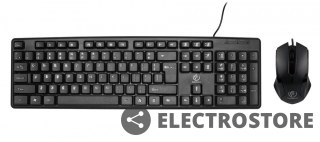 Rebeltec Zestaw USB klawiatura + mysz Simson 1,8m