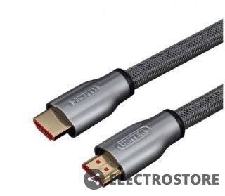 Unitek Kabel HDMI M/M 10m, v2.0, oplot, złoty, Y-C142RGY