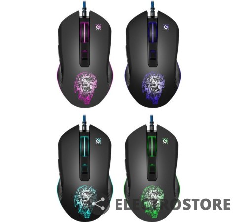 Defender Mysz gamingowa przewodowa SLEIPNIR GM-927 12800 dpi 6P Defender Mysz gamingowa przewodowa SLEIPNIR GM-927 12800 dpi 6P