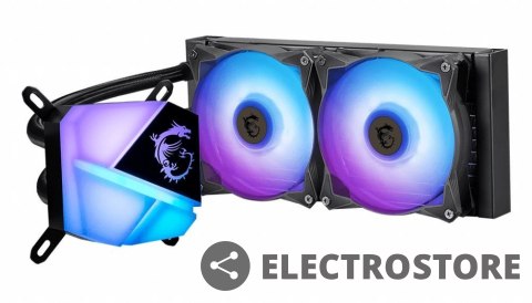 MSI Chłodzenie MAG CORELIQUID C240 240 mm ARGB Fan CPU Cooler MSI Chłodzenie MAG CORELIQUID C240 240 mm ARGB Fan CPU Cooler