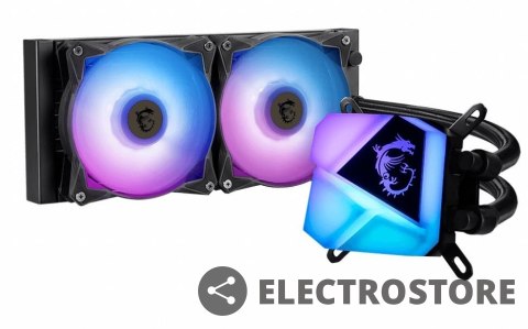 MSI Chłodzenie MAG CORELIQUID C240 240 mm ARGB Fan CPU Cooler MSI Chłodzenie MAG CORELIQUID C240 240 mm ARGB Fan CPU Cooler