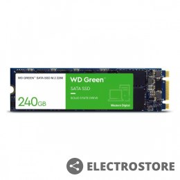 Western Digital Dysk SSD Green 240GB SATA M.2 2280 WDS240G3G0B