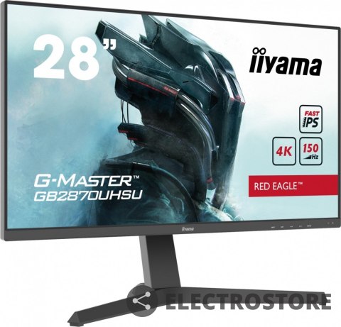 IIYAMA Monitor 28 cali GB2870UHSU 4K, HDMI, DP, 150Hz, USB3.0, HAS, HDR400, 2x2W IIYAMA Monitor 28 cali GB2870UHSU 4K, HDMI, DP, 150Hz, USB3.0, HAS, HDR400, 2x2W