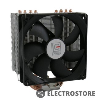 LC-POWER WENTYLATOR CPU LC-CC-120 MULTI-SOCKET 180W 1400RPM PWM ALUMINIUM + MIEDŹ 55 CFM