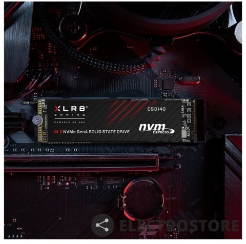 PNY Dysk SSD 4TB M.2 2280 CS3140 M280CS3140-4TB-RB PNY Dysk SSD 4TB M.2 2280 CS3140 M280CS3140-4TB-RB