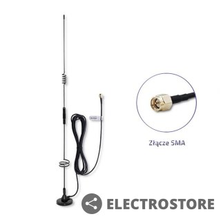 Qoltec Antena GSM 600-2700MHz | Wewnętrzna