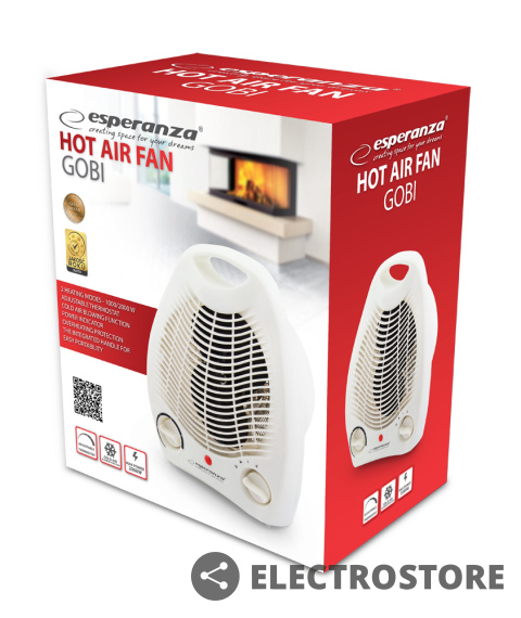 TERMOWENTYLATOR 1000W/2000W GOBI TERMOWENTYLATOR 1000W/2000W GOBI