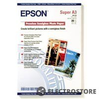 Epson Prem SemiGlos PhPap 251g A3+ 20ark S041328