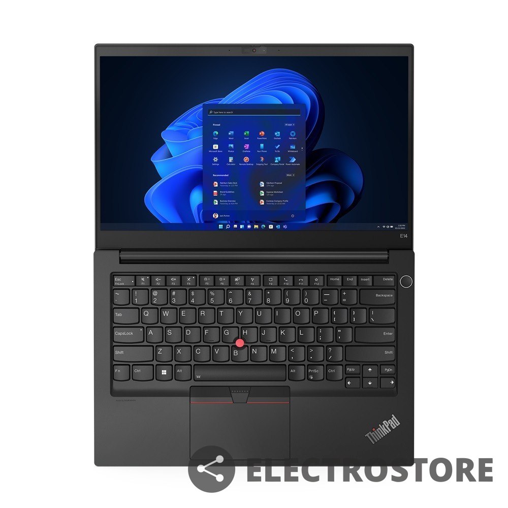 Lenovo Laptop ThinkPad E14 G4 21EB007QPB W11Pro 5425U/8GB/256GB/INT/14.0FHD/Black/1YR Premier Support + 3 YRS OS