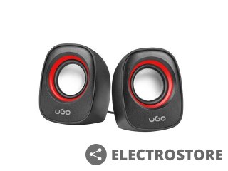 UGo Głośniki 2.0 Tamu S100 Czerwone