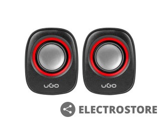 UGo Głośniki 2.0 Tamu S100 Czerwone