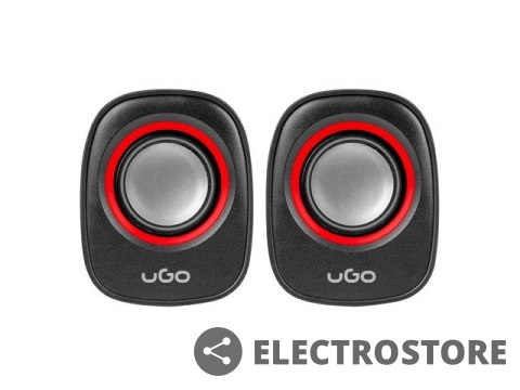 UGo Głośniki 2.0 Tamu S100 Czerwone UGo Głośniki 2.0 Tamu S100 Czerwone
