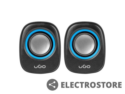 UGo Głośniki 2.0 Tamu S100 Niebieskie UGo Głośniki 2.0 Tamu S100 Niebieskie