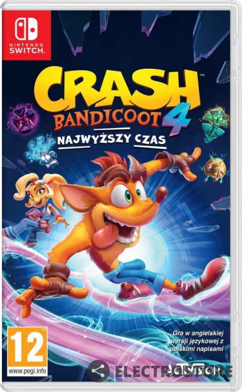 Plaion Gra Nintendo Switch Crash Bandicoot 4 Najwyższy Czas