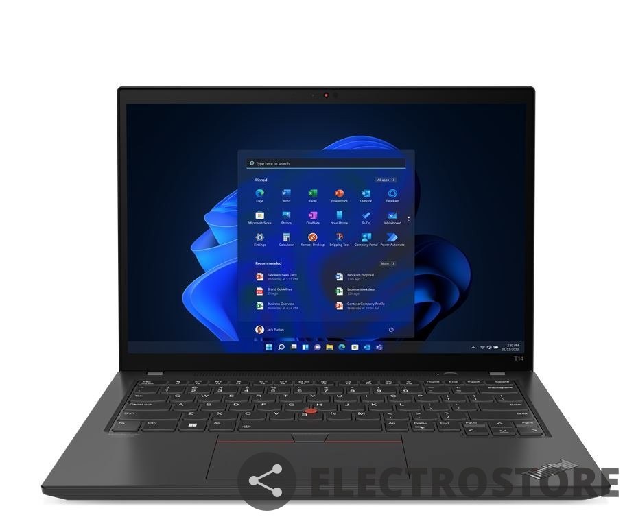 Lenovo Ultrabook ThinkPad T14 G3 21AH007VPB W11Pro i5-1240P/16GB/512GB/INT/14.0 WUXGA/Black/3YRS Premier Support Lenovo Ultrabook ThinkPad T14 G3 21AH007VPB W11Pro i5-1240P/16GB/512GB/INT/14.0 WUXGA/Black/3YRS Premier Support