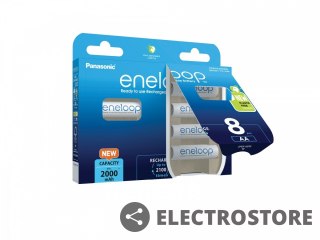 Panasonic Akumulator Eneloop AA 2000 mAh 8 sztuk