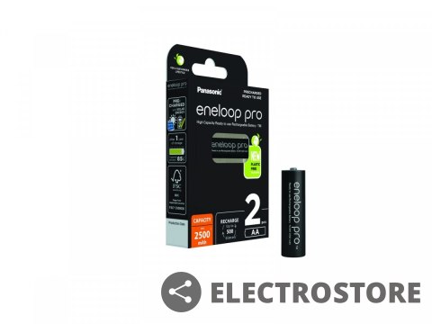 Panasonic Akumulator Eneloop Pro AA 2500 mAh 2 sztuki