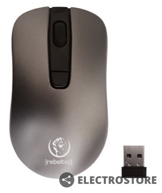 Rebeltec Mysz bezprzewodowa Rebeltec STAR silver 800/1000/1600 DPI