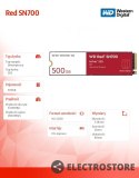 Western Digital Dysk SSD Red 500GB SN700 2280 NVMe M.2 PCIe