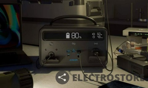 Anker Stacja ładujaca Power House II 400 czarna Anker Stacja ładujaca Power House II 400 czarna
