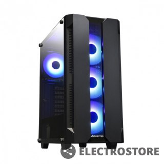 Chieftec Obudowa GS-01B-OP Hunter Midi Tower 4xRGB Fan