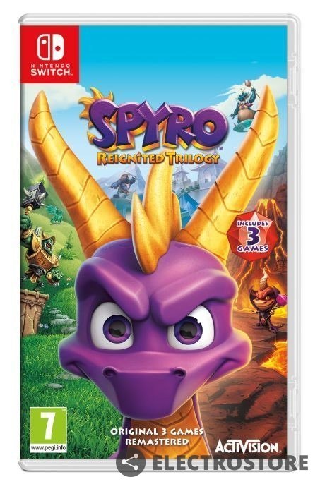 Plaion Gra Nintendo Switch Spyro Reignited Trylogia