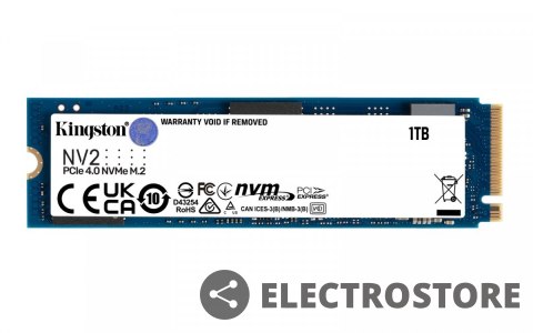 Kingston Dysk SSD NV2 1000GB M.2 2280 PCI-e 4.0 NVMe 3500/2100
