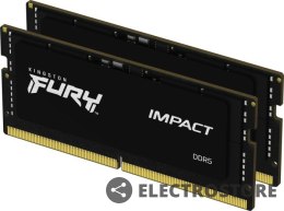 Kingston Pamięć DDR5 SODIMM Fury Impact 64GB(2*32GB)/4800 CL38