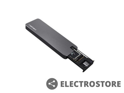 Natec Kieszeń zewnętrzna SSD Rhino M.2 NVME USB-C 3.1 Gen 2 aluminium Natec Kieszeń zewnętrzna SSD Rhino M.2 NVME USB-C 3.1 Gen 2 aluminium