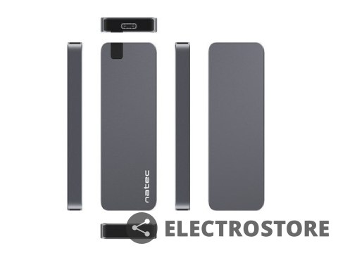 Natec Kieszeń zewnętrzna SSD Rhino M.2 NVME USB-C 3.1 Gen 2 aluminium Natec Kieszeń zewnętrzna SSD Rhino M.2 NVME USB-C 3.1 Gen 2 aluminium