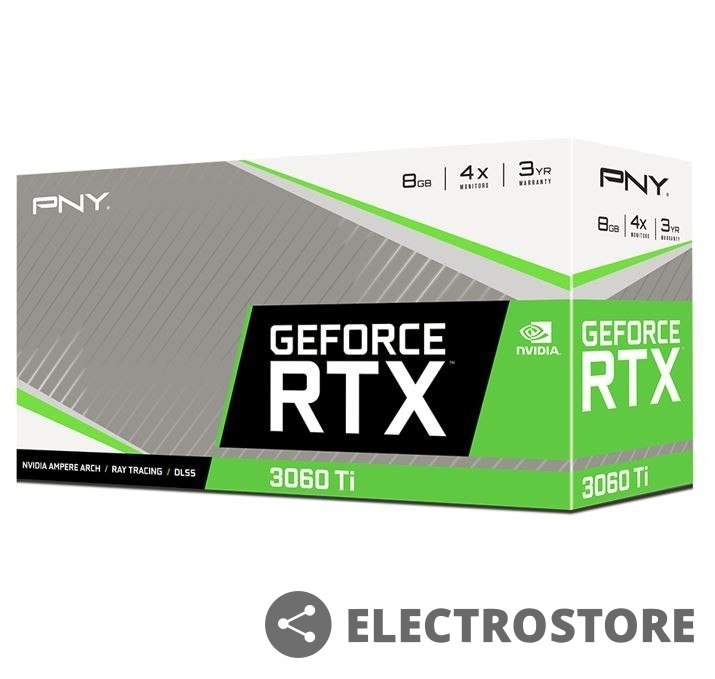 PNY Karta graficzna GeForce RTX 3060 Ti 8GB VERTO DUAL FAN LHR PNY Karta graficzna GeForce RTX 3060 Ti 8GB VERTO DUAL FAN LHR