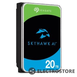 Seagate Dysk SkyHawkAI 20TB 3,5 256MB ST20000VE002