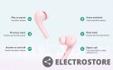 AUKEY EP-T21S Pink True Wireless Słuchawki Bluetooth 5.0 | 3D SurroundSound | Move Compact II | wodoodporne IPX6 | 30h