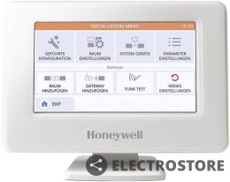 Honeywell Home THR99C3102 Zestaw Evohome: sterownik, podstawa z zasilaczem, 2 regulatory HR92, 2 zestawy adapterów, 2 podstawki