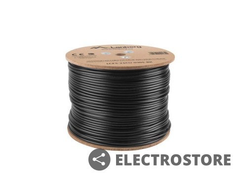 Lanberg Kabel FTP Kat.5E CU 305 m drut outdoor Lanberg Kabel FTP Kat.5E CU 305 m drut outdoor