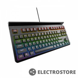 NOXO Specter gaming TKL mechaniczna klawiatura dla graczy BLUE switch (niebieskie przełączniki, RAINBOW LED)